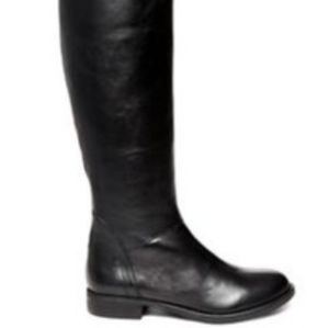Steve Madden Alara Black Tall Riding Boots Sz 8